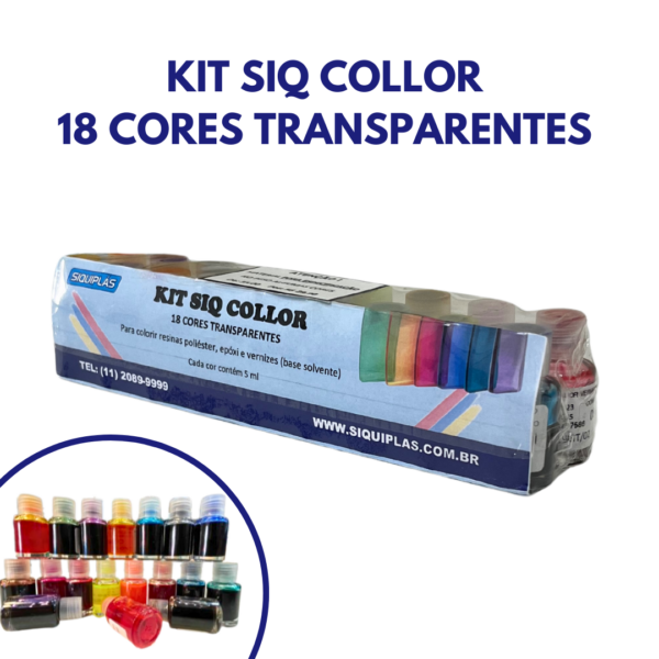 Kit Siq Collor - 18 cores