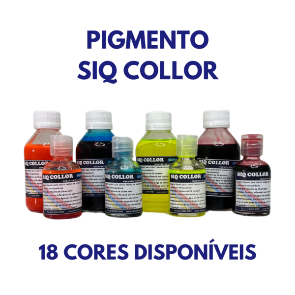 Siq Collor - Pigmento translúcido para resina